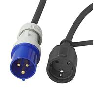 ProPlus - Cable adaptador (150 cm, 3 x 2,5 mm², enchufe CEE a Schuko