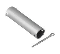 ProPlus Eje para rueda de apoyo, diámetro de 20 mm x 81 mm, acero