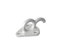 ProPlus Gancho para lona de metal con ojal, 70 x 45 mm