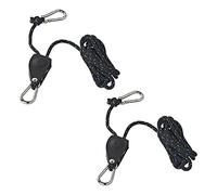 ProPlus Juego de 2 carraca y Cuerda de polea de 136 kg