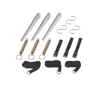 ProPlus Juego de 3 Correas Antiviento para Toldos de Camping, 5 m