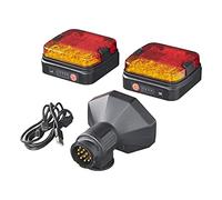 ProPlus Juego de luces traseras LED magnéticas, 13 pines, iluminación para remolque, 12 V, luces traseras