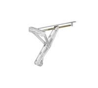 ProPlus Soporte giratorio para caravana, manivela (1100 kg, 597 x 280 mm, altura: 497 mm)