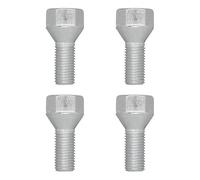 ProPlus Tornillos de rueda M12 x 1,5 cónicos, juego de 4 unidades