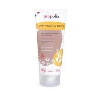 PROPOLIA - Bio - Champú suave - Miel/médula de bambú/aguas florales - Hidrata y protege el cabello - Niños y adultos - Fabricado en Francia - 200 ml