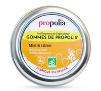 Propolia Bio Gomitas de propóleo, miel y limón Calma la garganta - 45 gr