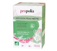 Propolia Bio Infusión para piel clara, sabor fresco y alimonado, 20 sobres