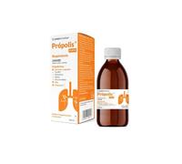 Própolis Forte Jarabe Respiratorio 150 ml Expectorante para Adultos y Niños | Con propóleo puro natural 10%, miel, tomillo, malvavisco, menta y anís. Vitamina C para tos y mucosidad. Sabor miel y menta.