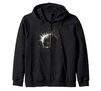 Proporción áurea Fibonacci Maestro de Matemáticas Espiral Planeta Espacial Sudadera con Capucha