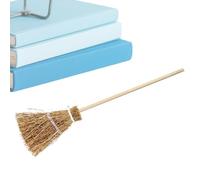 Proporro De Escoba De Brujas - Mini Decoración del Escenario De Halloween, Pieza De Exhibición De De Mascarada | Accesorio Realista Hecho A Mano con Diseño De Mango, Ideal para Espectác