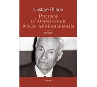Propos d'avant-hier pour après-demain: Feuilles volantes et pages hors-champ (Spiritualité - Réflexion)