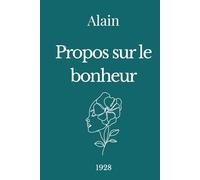 Propos sur le bonheur