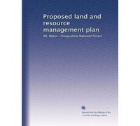 Proposed land and resource management plan: Mt. Baker--Snoqualmie National Forest