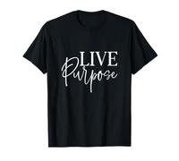 Propósito vivo Dios Fe Jesús Camiseta