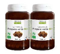 Propos'Nature - Cápsulas de propóleo verde orgánico - 2 cajas de 120 cápsulas