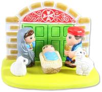 Proposte Religiose Belén del mundo de cerámica coleccionable pintado a mano (Malta)