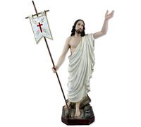 Proposte Religiose Estatua Jesucristo resucitado en resina - 50 cm - Pintado a mano