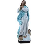 Proposte Religiose Estatua Virgen Asunta del Murillo Altura 30 cm. Pintada a mano