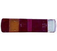 PROPOSTEONLINE Cristal faro fabricado para Scania 114/124 P94 / T164 de 1996 a 2005 trasero derecho con 7 funciones + catadióptrico