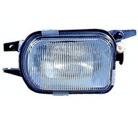 PROPOSTEONLINE Faro antiniebla fabricado para Mercedes Clase C W203 de 2000 a 2002 lado conductor H3 con cristal rayado A2158200556