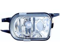 PROPOSTEONLINE Faro antiniebla fabricado para Mercedes Clase C W203 de 2003 a 2004, lado del pasajero H3, con cristal liso A2038201256