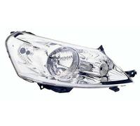 PROPOSTEONLINE Faro fabricado para Citroen Jumpy 2007-2016 lado del pasajero H4 halógeno con motor eléctrico + indicador de dirección 6206C5