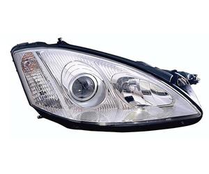 PROPOSTEONLINE Faro fabricado para Mercedes Clase S W221 lado pasajero H7-H9 halógeno preparado para regulación eléctrica A2218202061