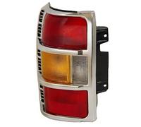 PROPOSTEONLINE Faro fabricado para Mitsubishi Pajero de 1997 a 2000 trasero derecho Marco cromado MR376354