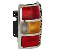 PROPOSTEONLINE Faro fabricado para Mitsubishi Pajero de 1997 a 2000 trasero lado conductor Marco cromado MR376353