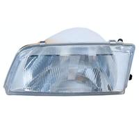 PROPOSTEONLINE Faro proyector fabricado para Citroen ZX de 1991 a 1998 lado conductor H4 halógeno 95656541