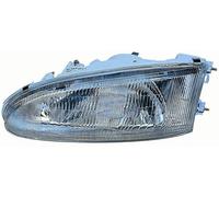 PROPOSTEONLINE Faro proyector fabricado para Mitsubishi Colt de 1992 a 1996 lado conductor H4 halógeno MB907233