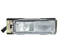 PROPOSTEONLINE Faros antiniebla fabricados para DAF CF 65/75/85 - LF 45/55 - XF 95/105 2001 lado del pasajero H3-H1 24 V con pantalla 1328861
