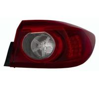 PROPOSTEONLINE Grupo óptico fabricado para Mazda 3 4 puertas de 2013 a 2017 trasero derecho este LED B45B51150E
