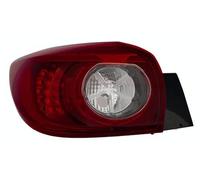 PROPOSTEONLINE Grupo óptico fabricado para Mazda 3 5 puertas de 2013 a 2017 trasero izquierdo este de LED B45D51160C