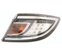 PROPOSTEONLINE Grupo óptico fabricado para Mazda 6 de 2008 a 2013 trasero derecho LED Fondo gris oscuro GDK251150B