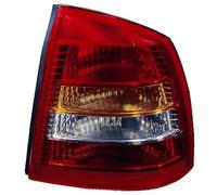 PROPOSTEONLINE Grupo óptico fabricado para Opel Astra G Coupe/Cabrio de 2001 a 2004 trasero derecho ahumado 93175676