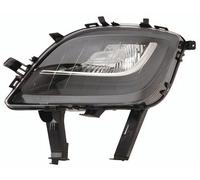 PROPOSTEONLINE Grupo óptico fabricado para Opel Astra J de 2010 a 2015 delantero izquierdo con efecto antiniebla parabólica negra 13264641
