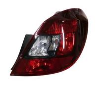 PROPOSTEONLINE Grupo óptico fabricado para Opel Corsa de 2011 a 2014 trasero izquierdo fondo oscuro 93196753