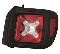 PROPOSTEONLINE Grupo óptico hecho para Jeep RENEGADE a partir del año 2018 trasero derecho Marco interior negro 51953119