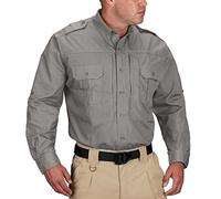 Propper - Camisa táctica de Manga Larga para Hombre, Gris, Large Alto
