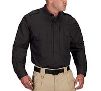 Propper - Camisa táctica de Manga Larga para Hombre, Negro -, XXL Alto