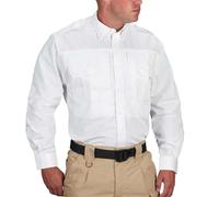 Propper Popelina Camisa táctica de Manga Larga para Hombre, Blanco, M
