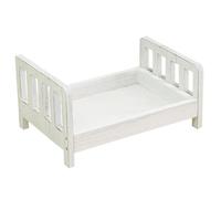 Props de fotografía de recién nacidos, fondo de cama de madera, fondo de fotos de bebé, cama de madera pequeña de bricolaje, cama extraíble, accesorios de accesorios de cuna de estudio, fondo de cama