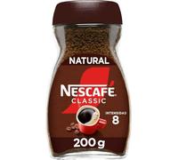 Nescafé Classic Natural, Instantáneo, 200g