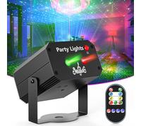 propulsion Life Luces de discoteca,de Fiesta,32Patrones LucesLED RGB Activadas por Sonido con Control Remoto y Sonido Activado Luces DJ Luz Estroboscópica para Cumpleaños,Boda,Casa,Fiesta,Bar,Navidad