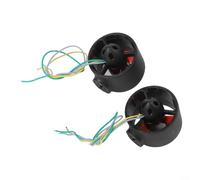 Propulsor submarino para barco RC, motor sin escobillas 12-24V 20A 300KV sistema eléctrico para modelo de barco, motor marino impermeable, motor de barco de alto rendimiento (1 par)