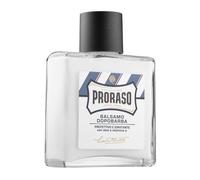 Proraso After Shave Bálsamo Protector, 100 ml, bálsamo barba con aloe vera y vitamina E, tónico facial calmante y suavizante sin alcohol, blanco