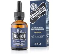 Proraso Azur Lime Aceite para Barba, con Aceite de Macadamia, 30 ml | Suaviza la Barba, Con Aceite de Aguacate, Aroma Amaderado, Reduce Sequedad y Picor, Dermatológicamente Probado, Made in Italy