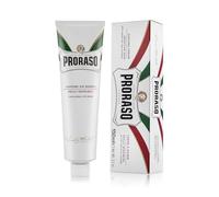 Proraso Crema de Afeitar Piel Sensible, Avena y Té Verde, tubo de 150 ml | Efecto Calmante, Saponificación en Caliente, Maduración 10-15 Días, Dermatológicamente Probado, Made in Italy