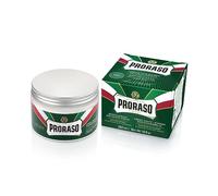 Proraso Crema pre afeitado, 300 ml, crema facial hombre refrescante, crema barba con eucalipto y mentol para un afeitado impecable, regalo hombre, verde